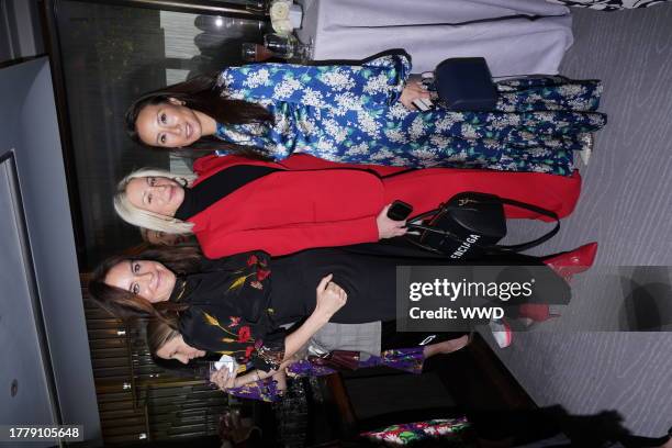 Alison Loehnis, Jennifer Fisher and Elizabeth Von der Goltz, photographed February 6, 2019.