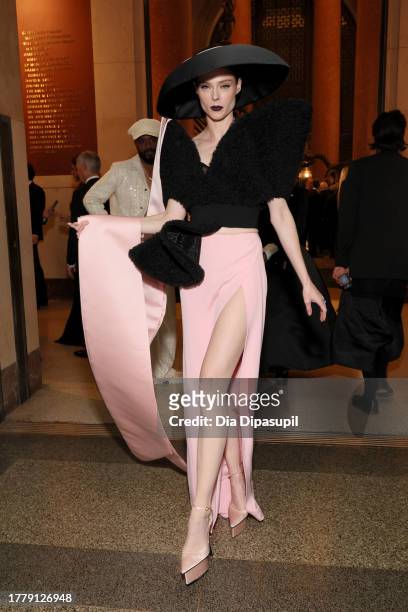 Coco Rocha attends the 2023 CFDA Fashion Awards at American Museum of Natural History on November 06, 2023 in New York City.