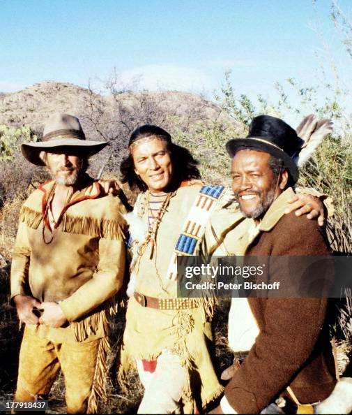 Siegfried Rauch , Pierre Brice , Leopoldo Frances , , ARD-Serie