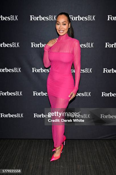 La La Anthony attends during the 2023 ForbesBLK Summit at Southern Exchange Ballroom on November 06, 2023 in Atlanta, Georgia.