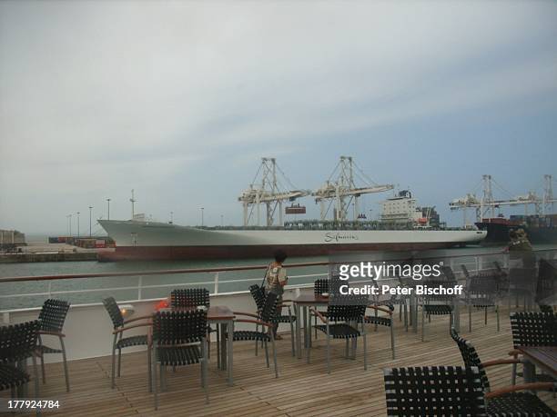 Hafen, Port Elisabeth, Südafrika, Afrika, Kreuzfahrtschiff MS "Oriental Queen", Schiff, Meer, Wasser, Reling, Reise, CD;
