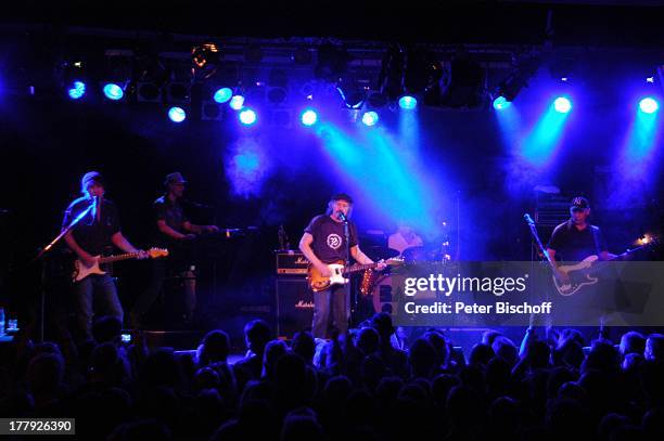 Wolfgang Niedecken mit Band, 2. Vor-Konzert der Tournee, "Music Hall", Künstlerdorf Worpswede, Niedersachsen, Deutschland, Europa, Auftritt, Bühne,...