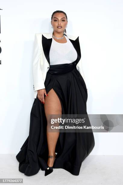 Paloma Elsesser attends the 2023 CFDA Fashion Awards at American Museum of Natural History on November 06, 2023 in New York City.