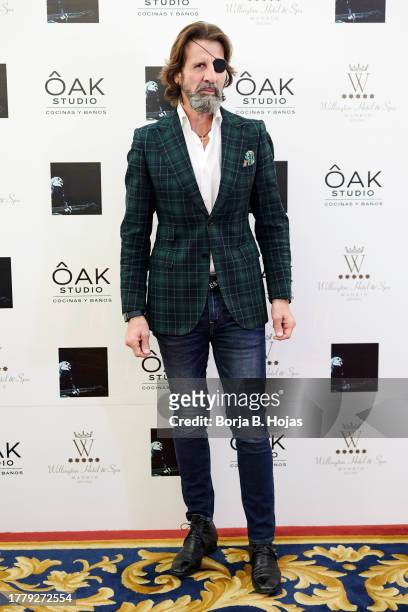 Juan Jose Padilla attends to the photocall before Vicente Amigo present his new Album at Hotel Wellington on November 06, 2023 in Madrid, Spain.