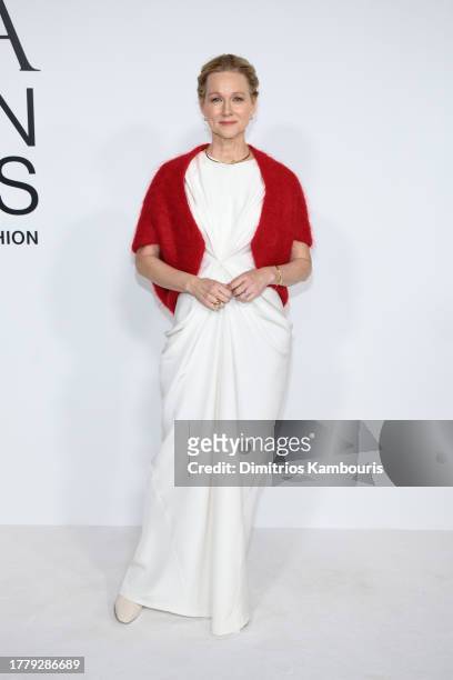 Laura Linney attends the 2023 CFDA Fashion Awards at American Museum of Natural History on November 06, 2023 in New York City.