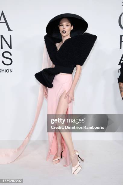 Coco Rocha attends the 2023 CFDA Fashion Awards at American Museum of Natural History on November 06, 2023 in New York City.