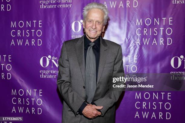 Michael Douglas attends the 22nd Monte Cristo award gala at Capitale on November 06, 2023 in New York City.