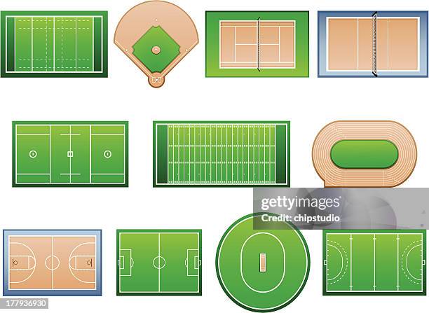 bildbanksillustrationer, clip art samt tecknat material och ikoner med sport facilities - cricket player