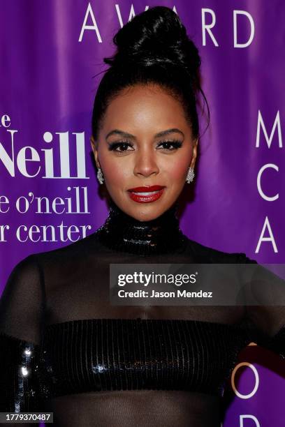 Krystal Joy Brown attends the 22nd Monte Cristo award gala at Capitale on November 06, 2023 in New York City.