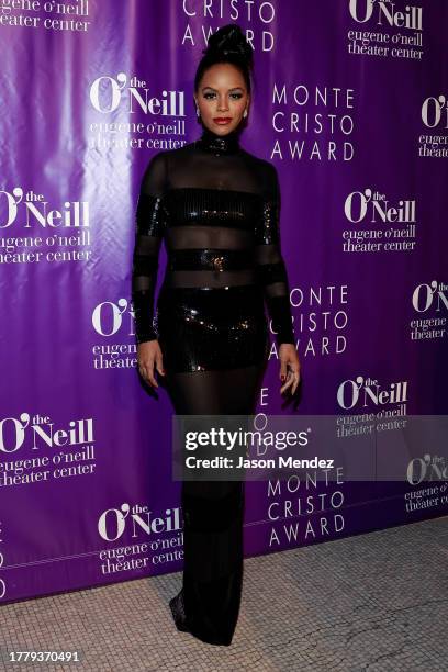 Krystal Joy Brown attends the 22nd Monte Cristo award gala at Capitale on November 06, 2023 in New York City.