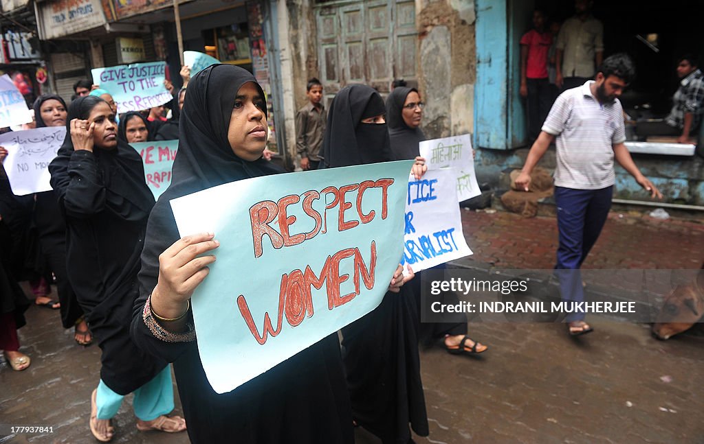 INDIA-CRIME-RAPE-PROTEST