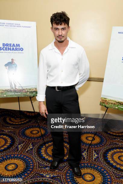 Gavin Leatherwood attends the special screening of A24's "Dream Scenario" at Regency Bruin Theatre on November 06, 2023 in Los Angeles, California.