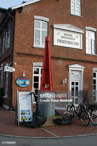 Hotel und Restaurant "Friedrichs", Insel Amrum, Schleswig-Holstein, Deutschland, Europa, Nordseeinsel, Reise,