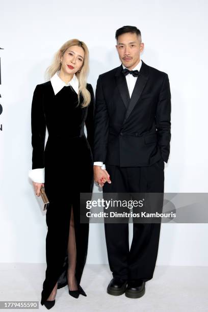 Canis Chow and Dao-Yi Chow attend the 2023 CFDA Fashion Awards at American Museum of Natural History on November 06, 2023 in New York City.