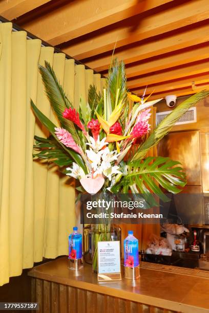 Drinks are served during the Wolk Morais Collection 11 Premiere at Grandmaster Recorders on November 06, 2023 in Los Angeles, California.