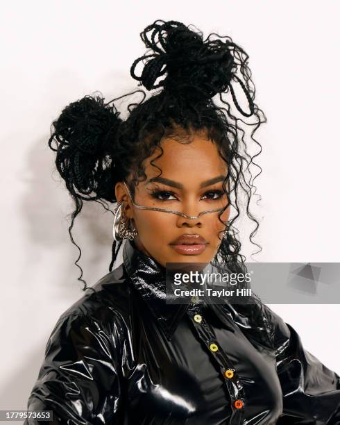 Teyana Taylor attends the 2023 CFDA Awards at American Museum of Natural History on November 06, 2023 in New York City.