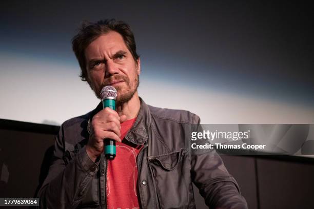 Michael Shannon at the 46th Denver Film Festival after a screening of the film “Eric LaRue” at Sie FilmCenter on November 06, 2023 in Denver,...