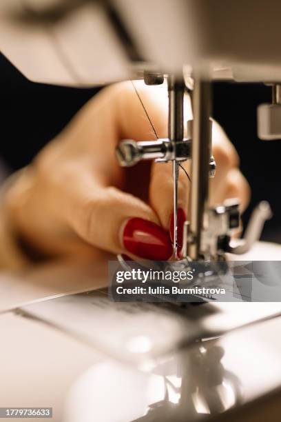 336 Threading A Needle Closeup Stock Photos, High-Res Pictures, and ...