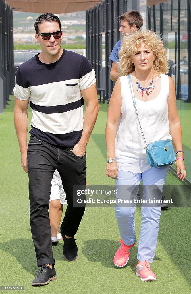 Miguel Angel Silvestre Attends Charity Padel Final Match