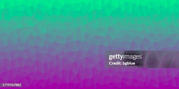 polygonal mosaic with purple gradient - abstract geometric background - low poly - magenta stock illustrations