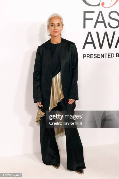 Maria Cornejo attends the 2023 CFDA Awards at American Museum of Natural History on November 06, 2023 in New York City.