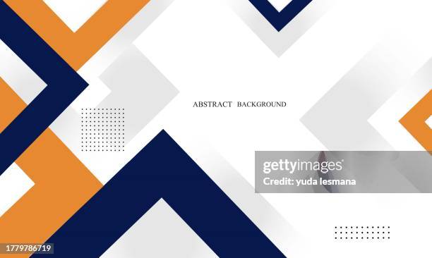 ilustraciones, imágenes clip art, dibujos animados e iconos de stock de abstracto moderno con líneas y formas geométricas. - azul marino