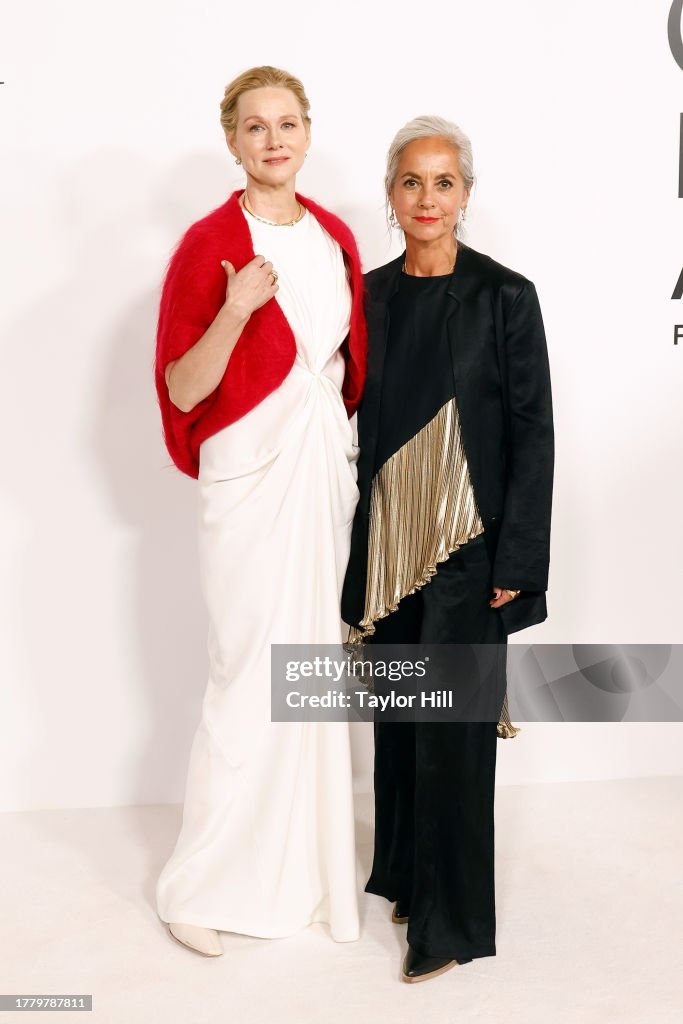 Laura Linney and Maria Cornejo attends the 2023 CFDA Awards at... News
