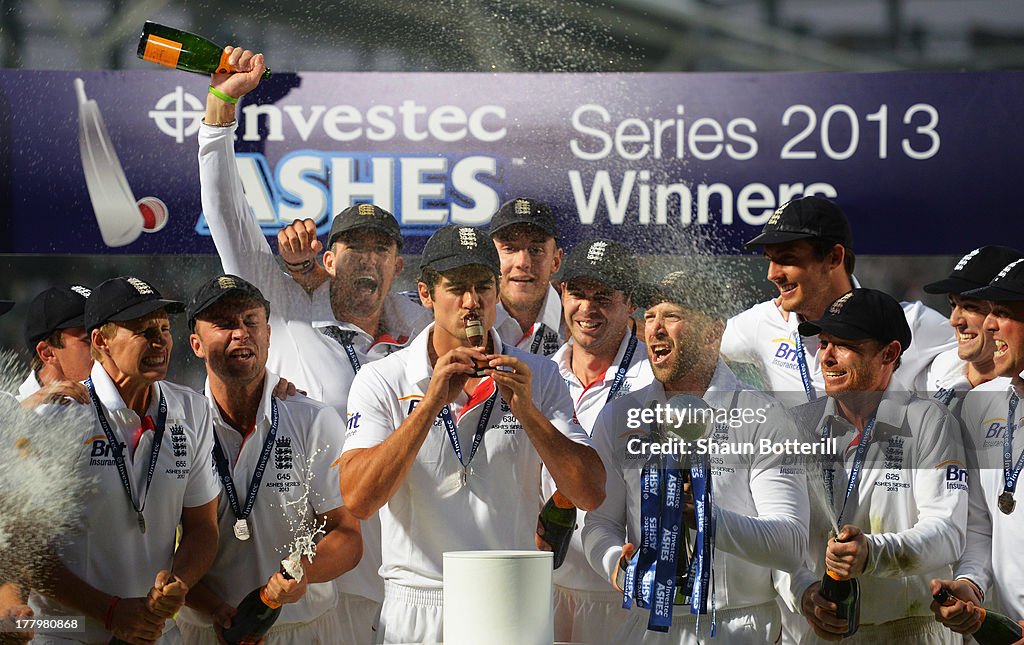 England v Australia: 5th Investec Ashes Test - Day Five