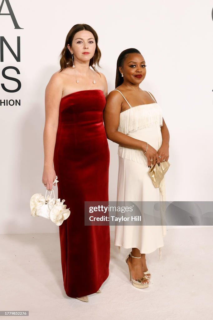 Tanya Taylor and Quinta Brunson attend the 2023 CFDA Awards at... News