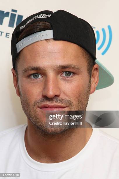 Personality Mark Wright visits the SiriusXM Studios on August 26, 2013 in New York City.