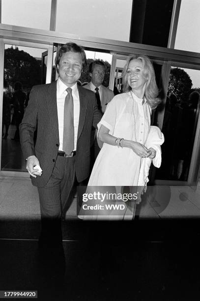 Michael Ovitz and Judy Ovitz attend a concert, benefitting the American Civil Liberties Union Foundation of Southern California, at the Dorothy...