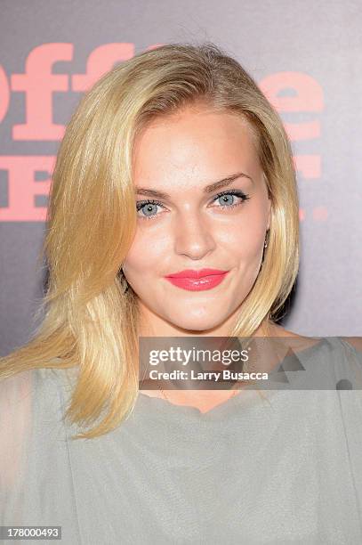 Actress Madeline Brewer attends the New York premiere of "One Direction: This Is Us" at the Ziegfeld Theater on August 26, 2013 in New York City.