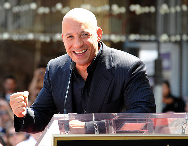 Vin Diesel Honored On The Hollywood Walk Of Fame