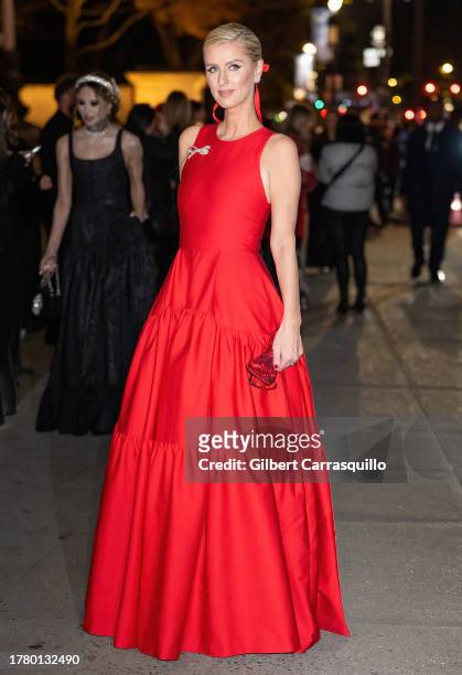 Nicky Hilton Rothschild is seen arriving to the 2023 CFDA Fashion Awards at American Museum of Natural History on November 06, 2023 in New York City.