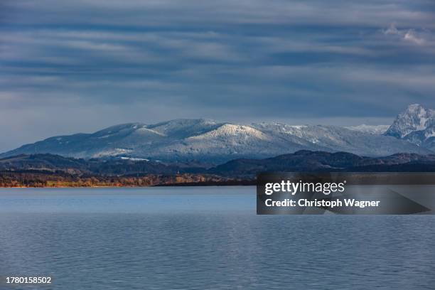 bayern, chiemsee - ammersee winter stock-fotos und bilder