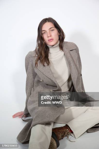 Look from De Bonne Facture, photographed January 23, 2019