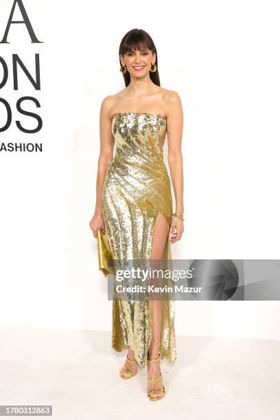 Nina Dobrev attends the 2023 CFDA Fashion Awards at American Museum of Natural History on November 06, 2023 in New York City.