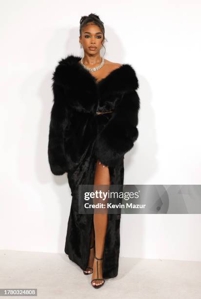 Lori Harvey attends the 2023 CFDA Fashion Awards at American Museum of Natural History on November 06, 2023 in New York City.