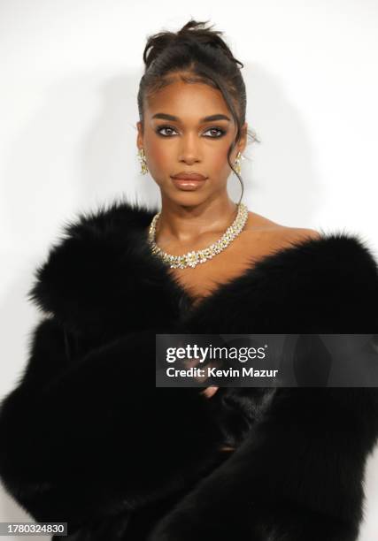 Lori Harvey attends the 2023 CFDA Fashion Awards at American Museum of Natural History on November 06, 2023 in New York City.