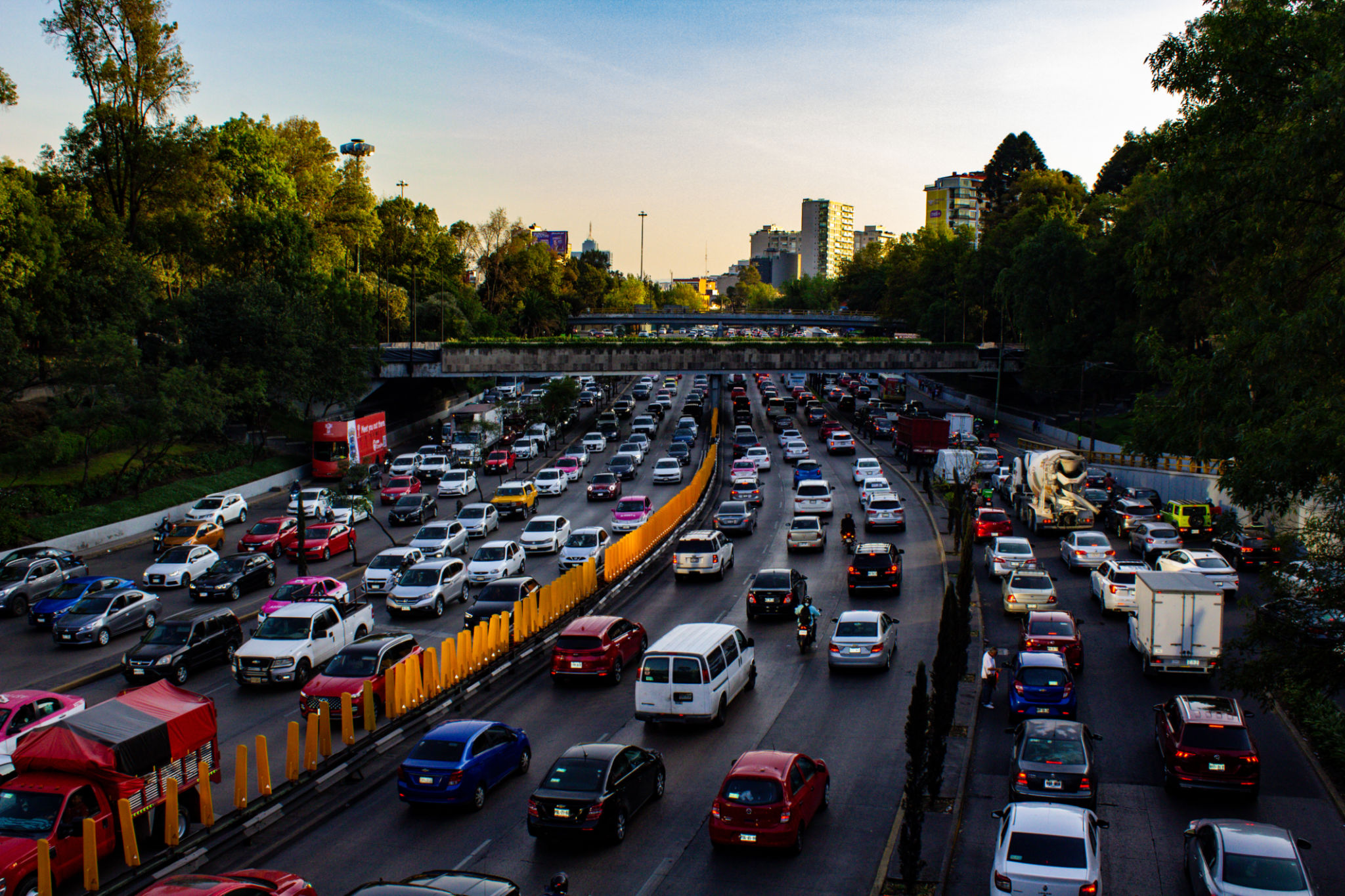 Traffic in mexico city Traffic in mexico city