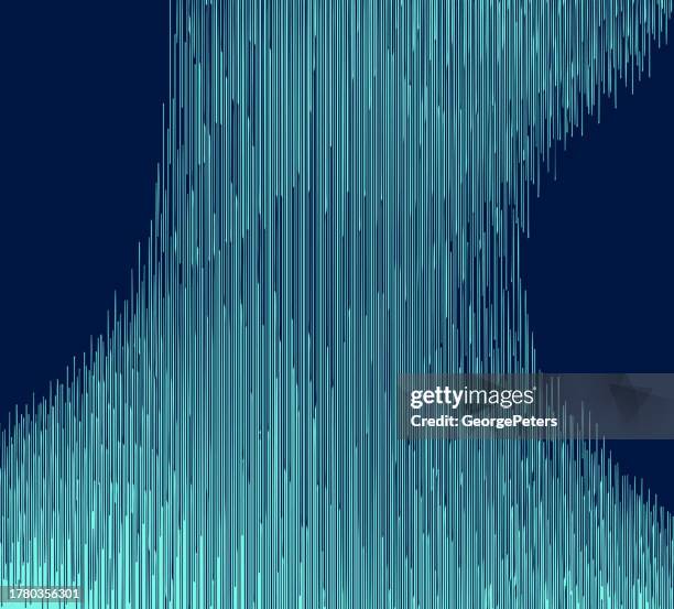 glitch technique background - moire stock illustrations