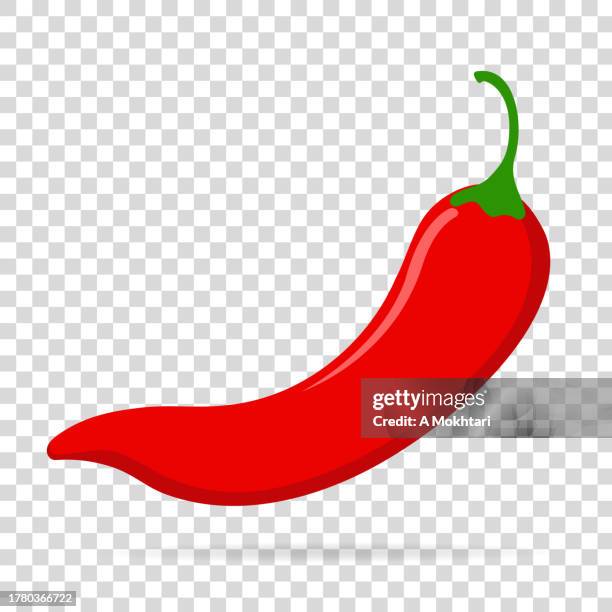 chili pepper illustration. - pimento stock illustrations