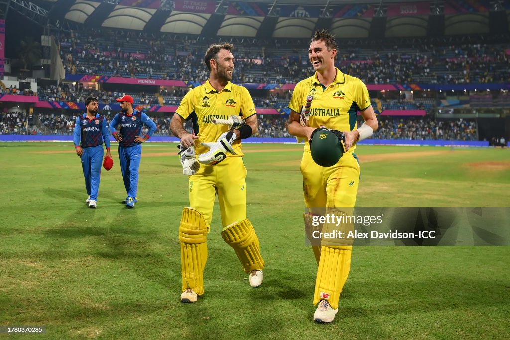 Australia v Afghanistan - ICC Men's Cricket World Cup India 2023