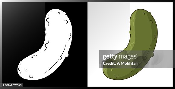 Pickle icon. Pickle icon.