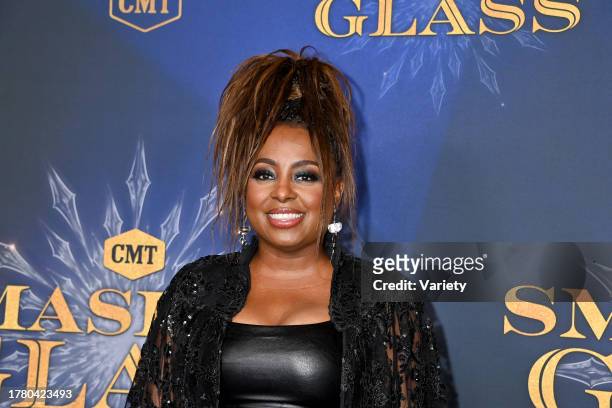 In this image released on November 13 Ledisi attends the CMT Smashing Glass in Nashville, Tennessee.