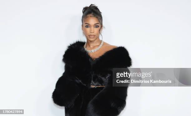 Lori Harvey attends the 2023 CFDA Fashion Awards at American Museum of Natural History on November 06, 2023 in New York City.