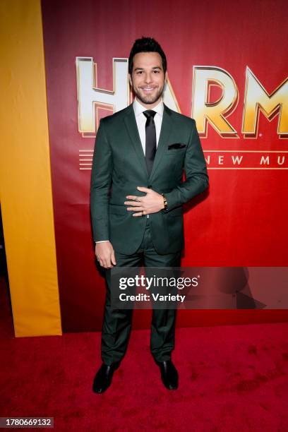 Skylar Astin at the "Harmony" opening night held at Ethel Barrymore Theatre on November 13, 2023 in New York City.