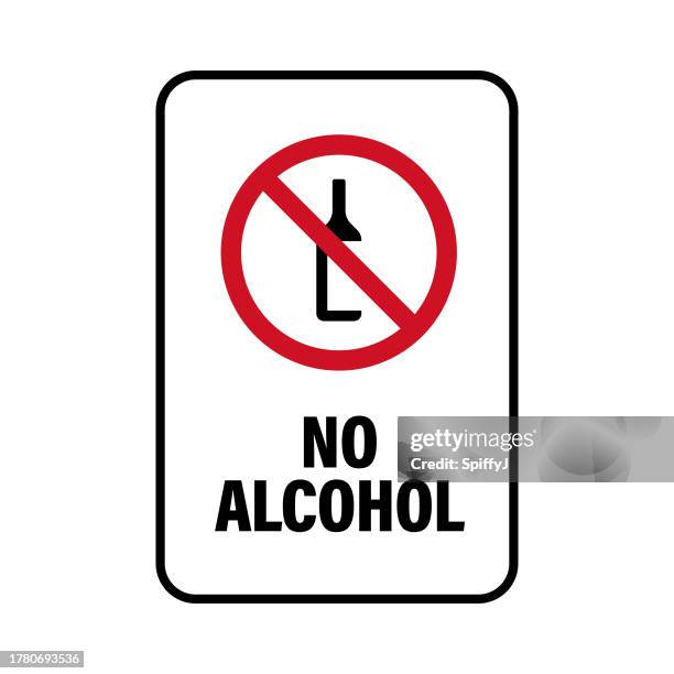kein alkohol - - alkoholfrei stock-grafiken, -clipart, -cartoons und -symbole