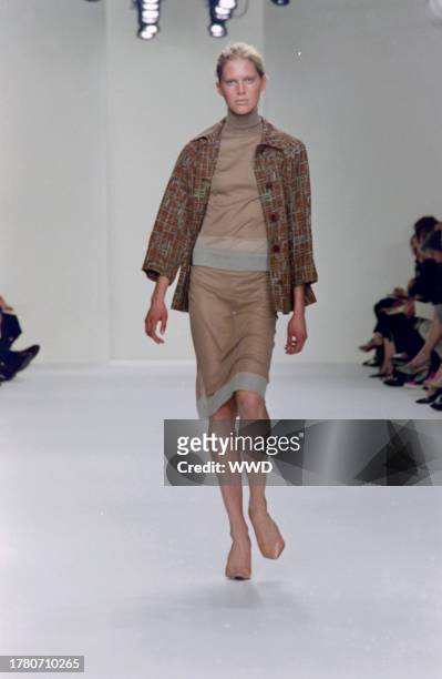 This is the first collection designed by Francisco Costa following Calvin Klein's departure from his eponymous label in the fall of 2003. Model...