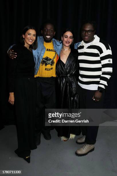 Hikari Yokoyama, Errol, Coucou Chloe and JulianKnxx attend a special private view of Gucci Cosmos and intimate panel talk hosted by Hikari Yokoyama...